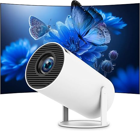 HY300PRO Mini Smart Projector 4K | WiFi & Bluetooth | Android 14